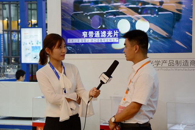 黃宏亮總經理接受采訪 黃宏亮總經理接受采訪