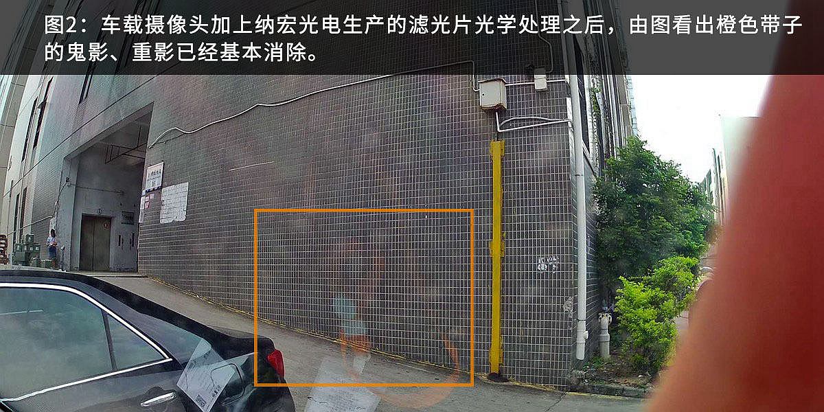 出現的鬼影重影明顯減少