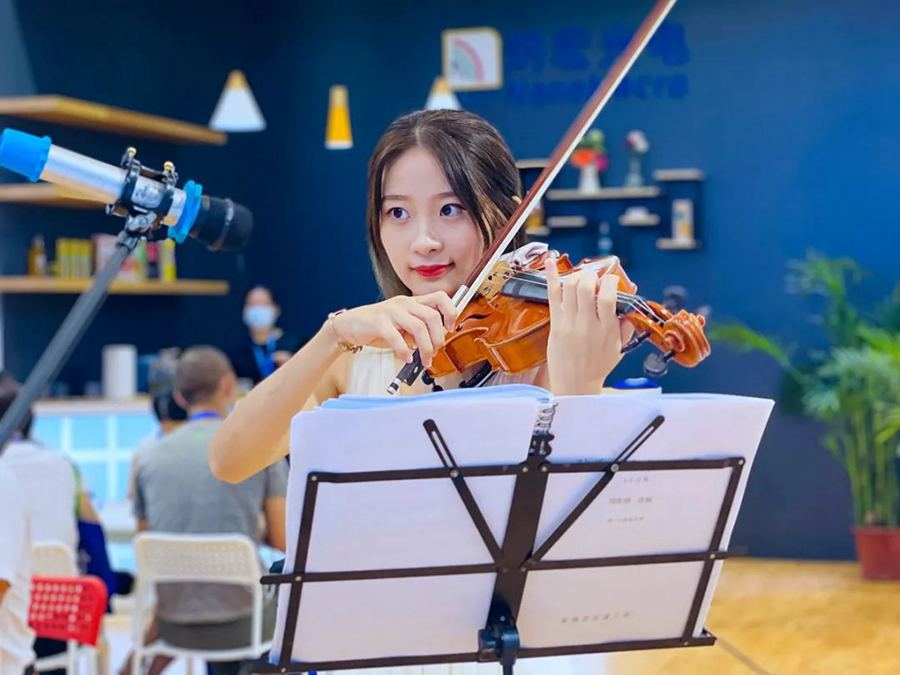 展會現場表演節目